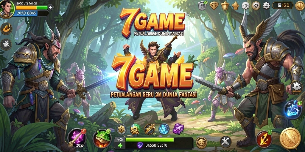 Tampilan gameplay menakjubkan dalam petualangan RPG penuh aksi.