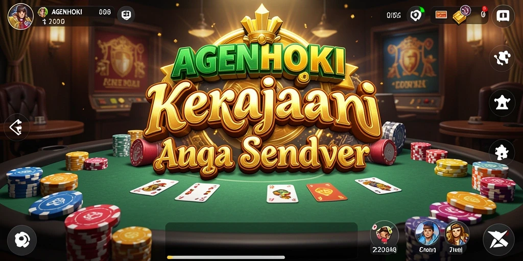 Tangkapan layar gameplay AGENHOKI menunjukkan kebangkitan kasino mewah Anda.