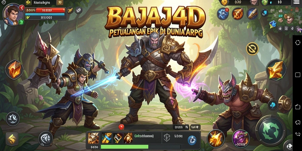 Tampilan gameplay menegangkan dan penuh aksi dalam BAJAJ4D.