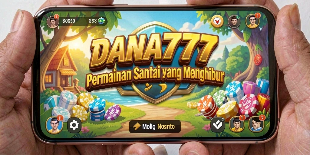 Tangkapan layar utama DANA777 menampilkan serunya gameplay Casual.