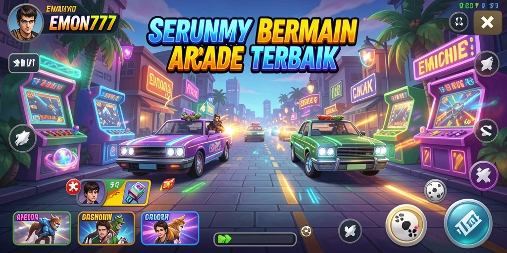 Tampilan gameplay seru dan penuh tantangan di EMON777.