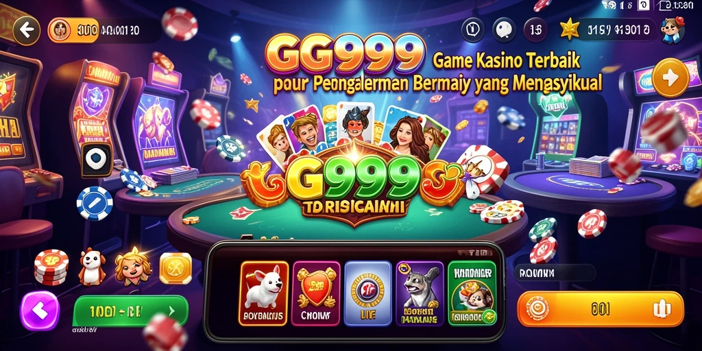 Screenshot GG999 menampilkan gameplay kasino yang seru dan mengasyikkan.