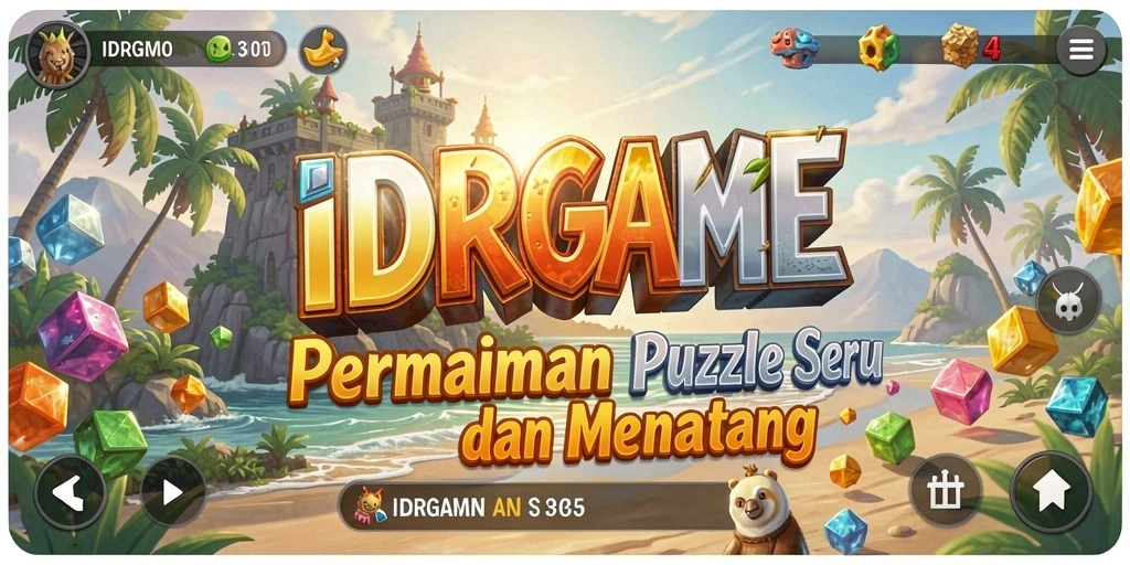 Tampilan gameplay seru dari IDRGAME yang penuh tantangan.