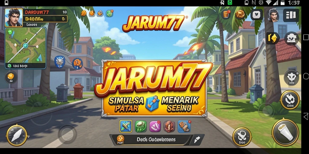 Tampilan gameplay <strong>JARUM77</strong> yang menawan dan penuh warna.