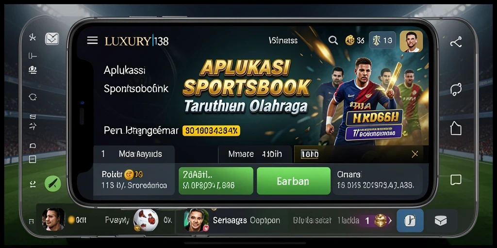 Screenshot utama LUXURY138 menampilkan pertaruhan olahraga yang menarik.