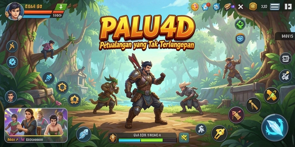 Screenshot gameplay PALU4D dengan aksi petualangan menarik.