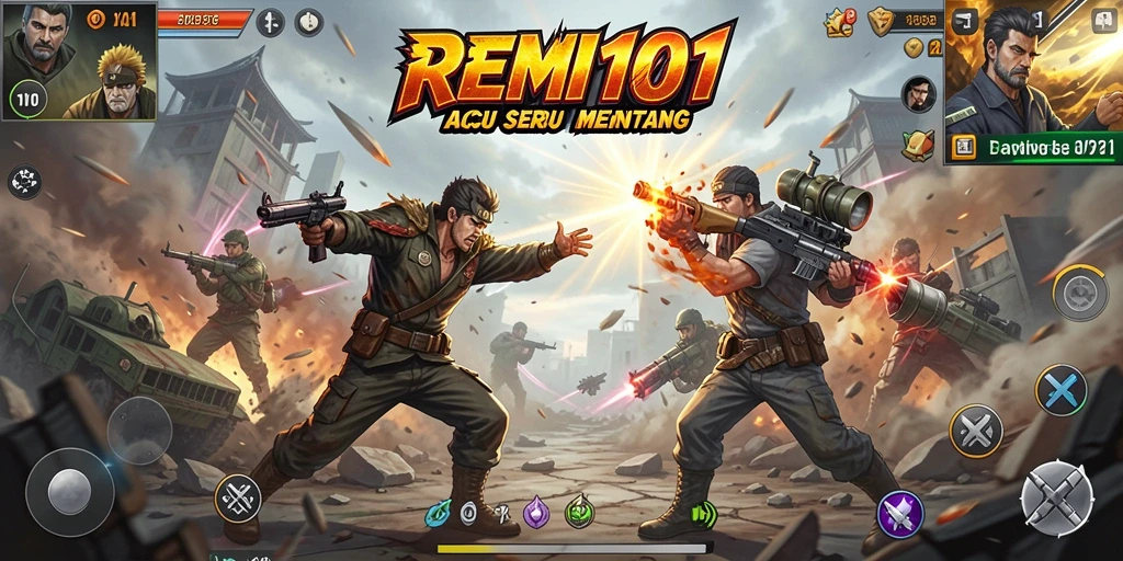 Tampilan gameplay seru dan mendebarkan dari REMI101.