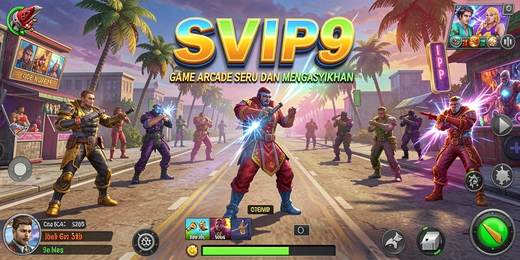 Tampilan seru dari gameplay SVIP9 yang penuh tantangan.