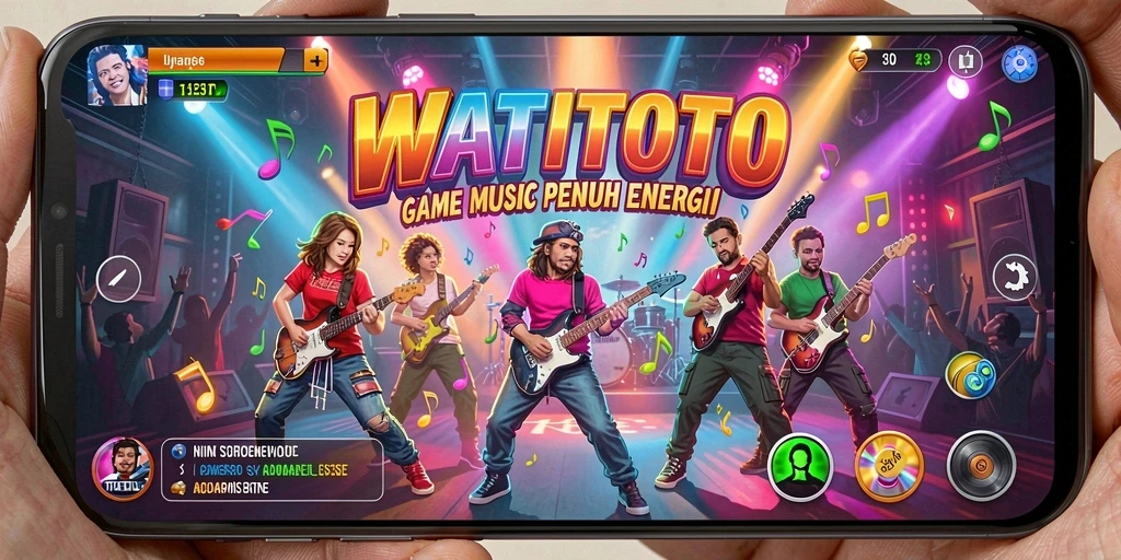 Tampilan gameplay interaktif dari WATITOTO yang menyenangkan.